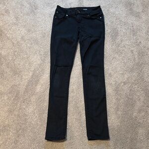 Level 99 Black Straight Leg Jeans